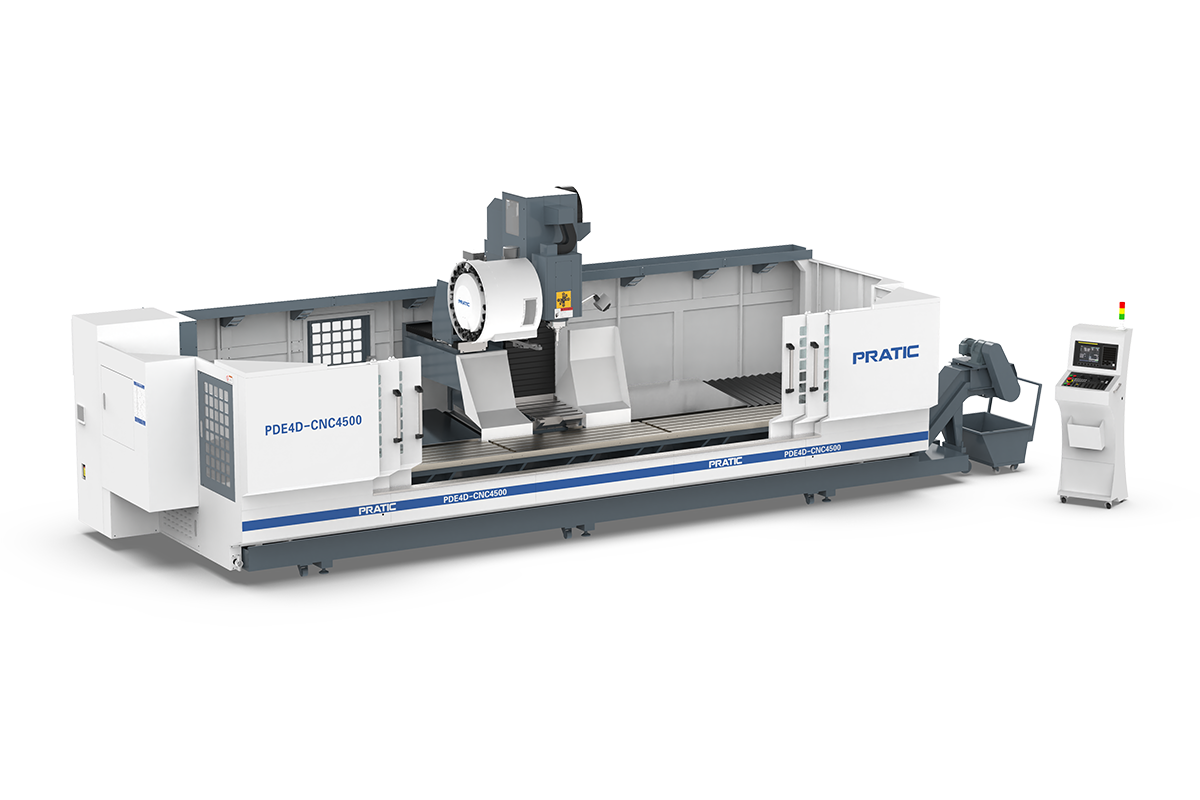 四軸型材加工中心PDE4D2500/4500/6500